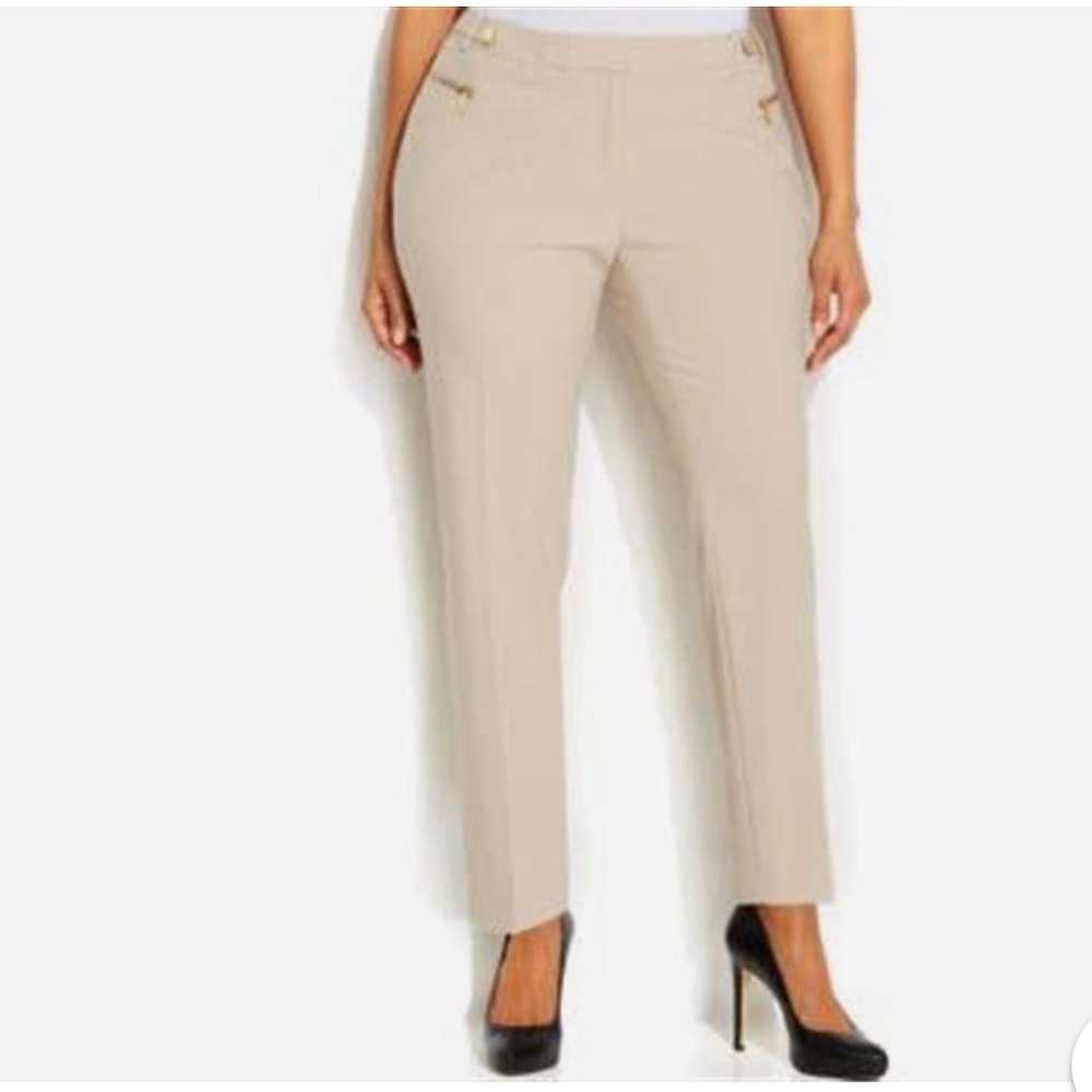 Calvin Klein Woman Straight Slim Pants Size 24W